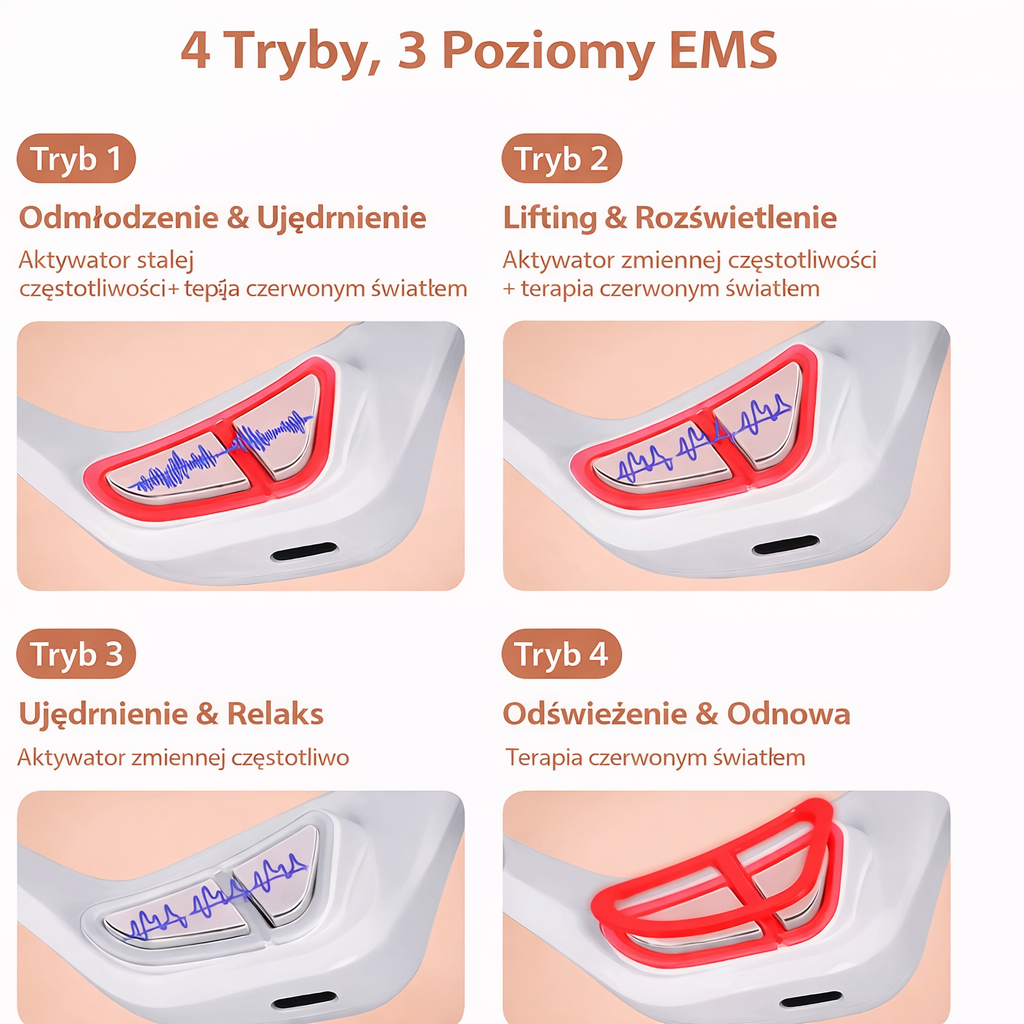 Inteligentny Masażer do Oczu 3D – Regeneracja i Odmłodzenie Skóry